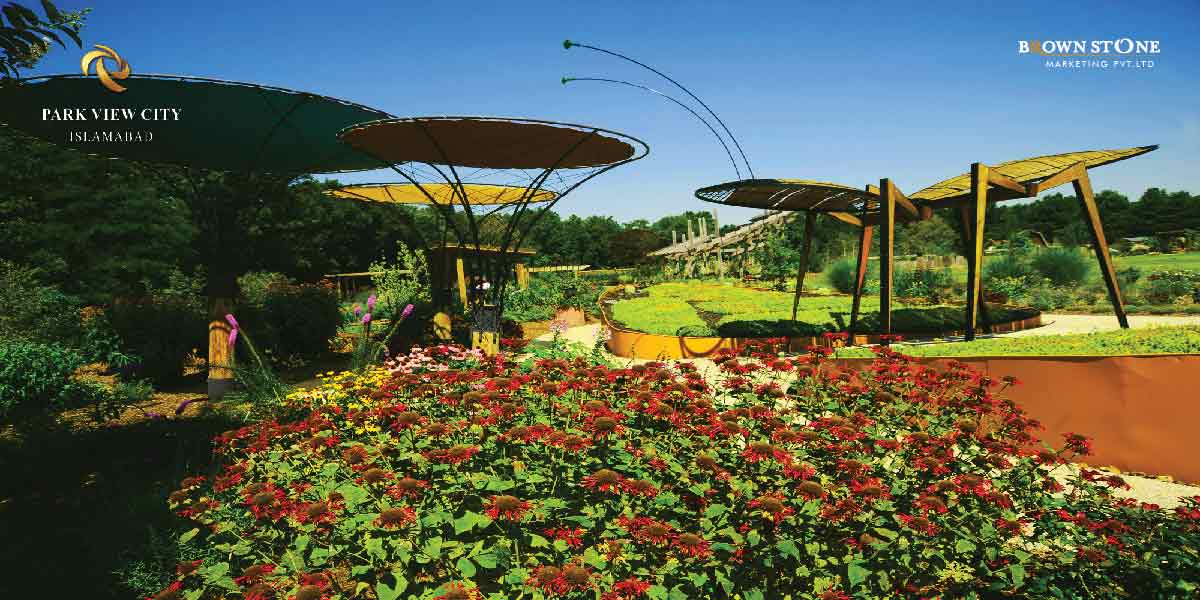 Park View City Islamabad Garden