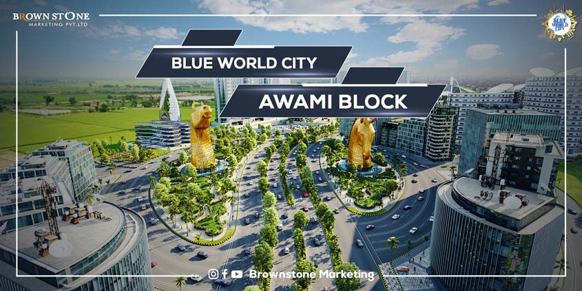 Blue World city Awami Block