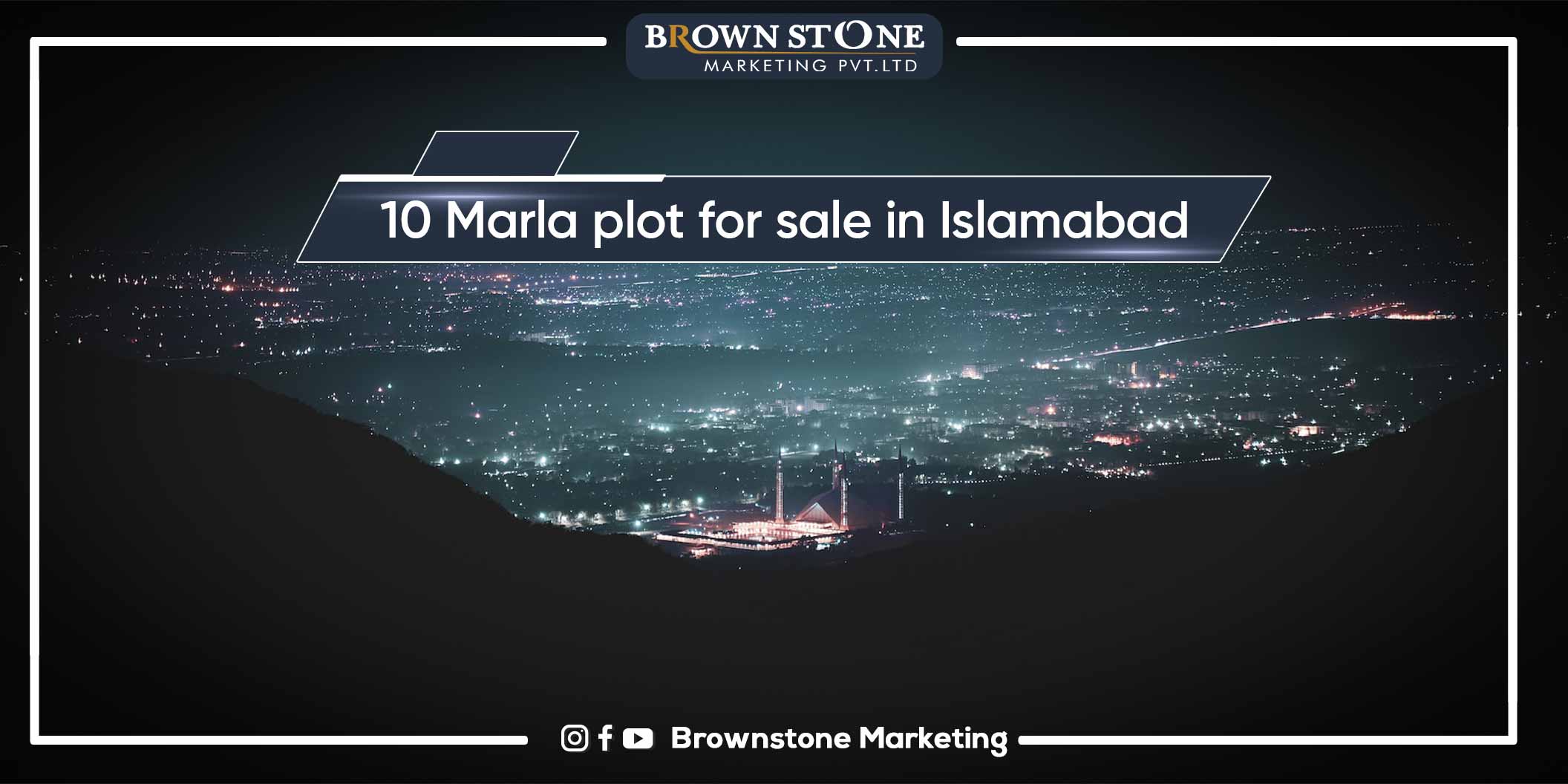 10 Marla Plot for sale in Islamabad