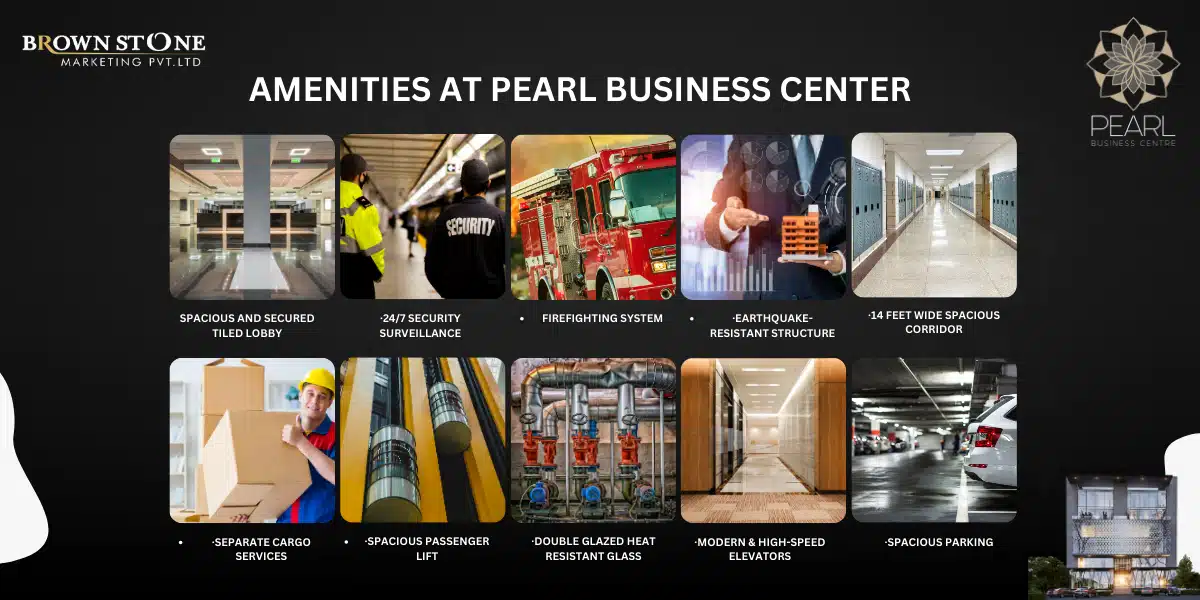 Pearl Business Center Amenities